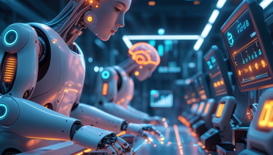 O Impacto da Automacao e IA na Industria 4.0 - A Revolucao das Fabricas Inteligentes