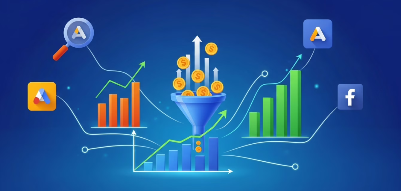 Google ads e facebook ads domine o trafego pago e venda mais
