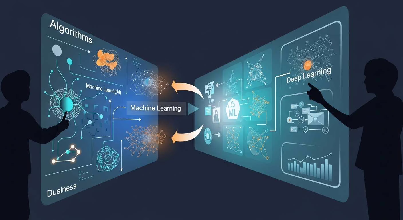 Ia explicada para empresas simplificando algoritmos ml e deep learning
